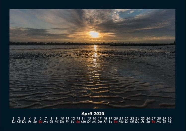 Produktbild: Sonnenuntergang 2025 Fotokalender DIN A4