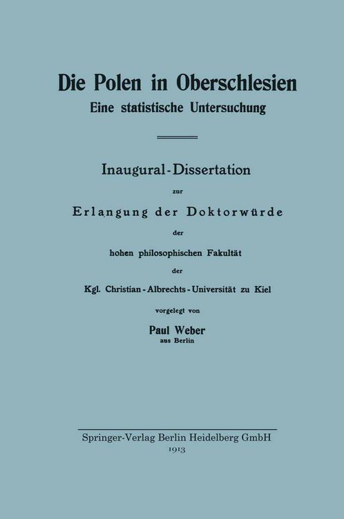 Produktbild: Die Polen in Oberschlesien