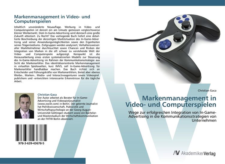 Produktbild: Markenmanagement in Video- und Computerspielen