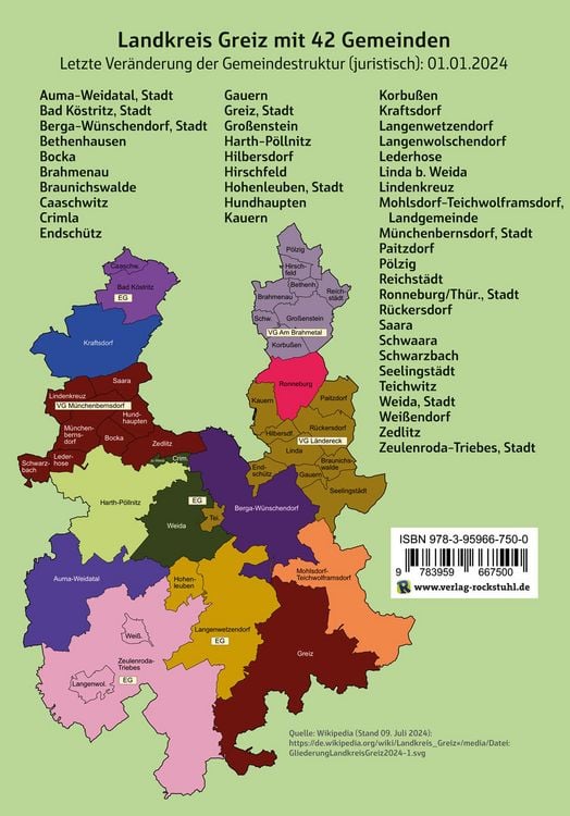 Produktbild: Wappen, Flaggen und Siegel LANDKREIS GREIZ - Ein Lexikon - Ausgabe 2024