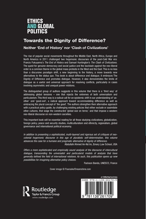 Produktbild: Towards the Dignity of Difference?