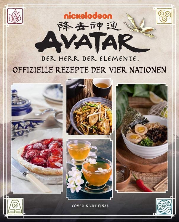 Produktbild: Avatar - Der Herr der Elemente Kochbuch: Offizielle Rezepte der vier Nationen