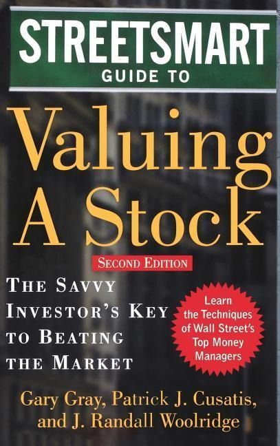 Produktbild: Streetsmart Gt Valuing a Stock