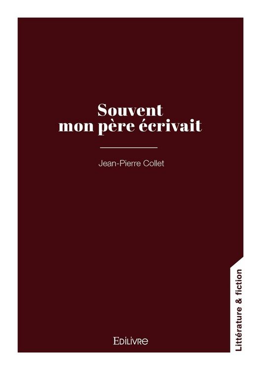 Produktbild: Souvent mon p&egrave;re &eacute;crivait