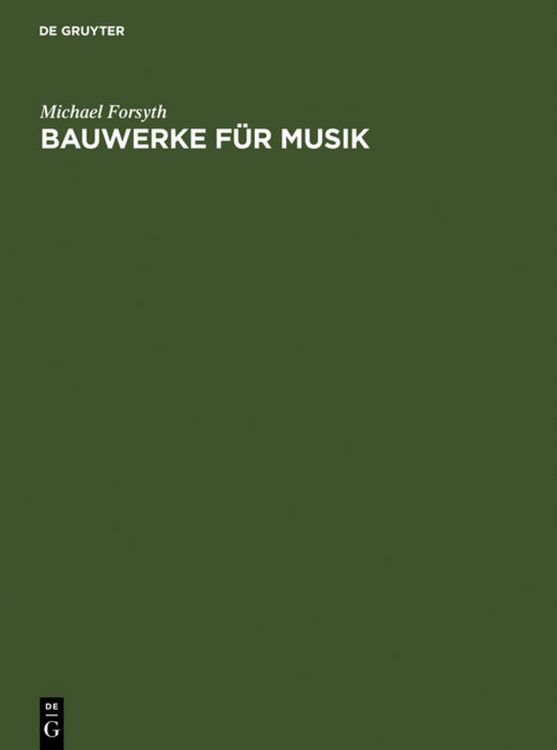 Produktbild: Bauwerke f&uuml;r Musik
