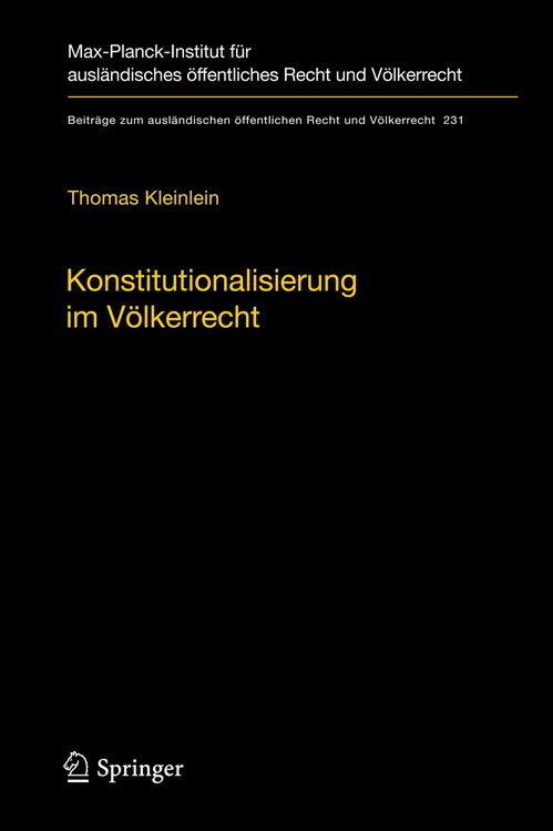 Produktbild: Konstitutionalisierung im V&ouml;lkerrecht