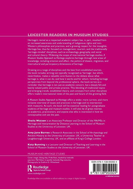 Produktbild: A Museum Studies Approach to Heritage