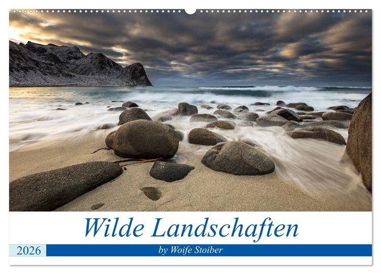 Produktbild: Wilde Landschaften (Wandkalender 2026 DIN A2 quer), CALVENDO Monatskalender