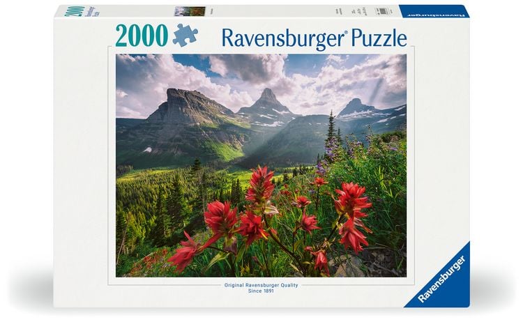 Produktbild: Erwachsenenpuzzle 2000 Teile - Unber&uuml;hrte Berge