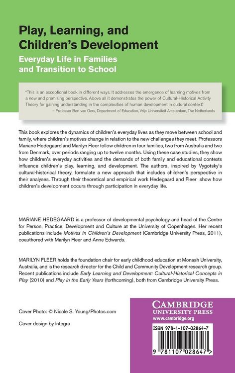 Produktbild: Play, Learning, and Children's Development