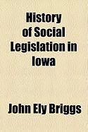 Produktbild: History of Social Legislation in Iowa