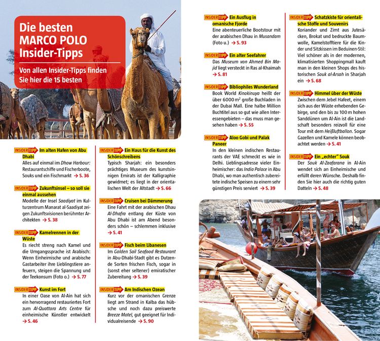 Produktbild: MARCO POLO Reisef&uuml;hrer Vereinigte Arabische Emirate