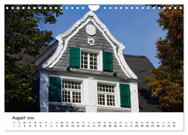 Produktbild: Haaner Bilderbogen 2026 (Wandkalender 2026 DIN A4 quer), CALVENDO Monatskalender