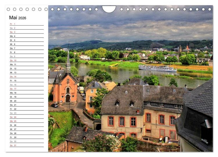 Produktbild: Eine Perle an der Mosel - Trier (Wandkalender 2026 DIN A4 quer), CALVENDO Monatskalender