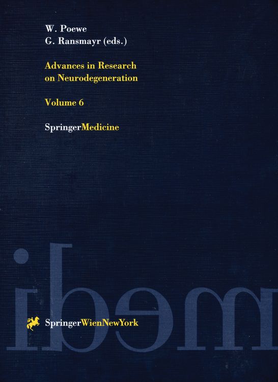 Produktbild: Advances in Research on Neurodegeneration