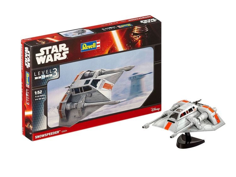 Produktbild: Revell 03604 Star Wars Snow Speeder Science Fiction Bausatz 1:52