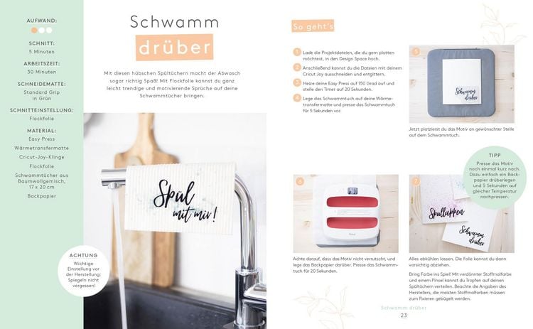 Produktbild: Plotter &ndash; Be creative! Das DIY-Buch f&uuml;r den Cricut Joy von @machsschoen