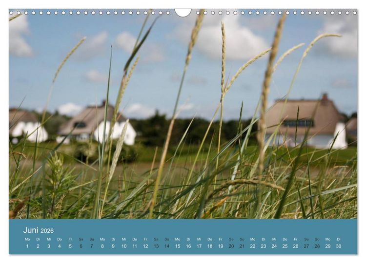 Produktbild: F&ouml;hr 2026. Portr&auml;t einer Insel (Wandkalender 2026 DIN A3 quer), CALVENDO Monatskalender