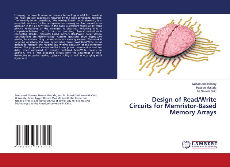 Produktbild: Design of Read/Write Circuits for Memristor-Based Memory Arrays