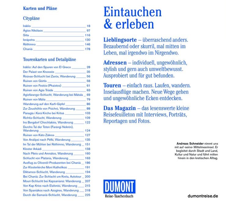 Produktbild: DUMONT Reise-Taschenbuch Reiseführer Kreta