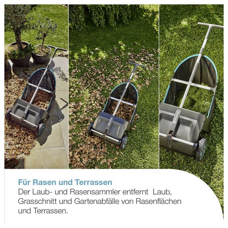 Produktbild: GARDENA 03566-20 Laubsammler Arbeitsbreite 49cm