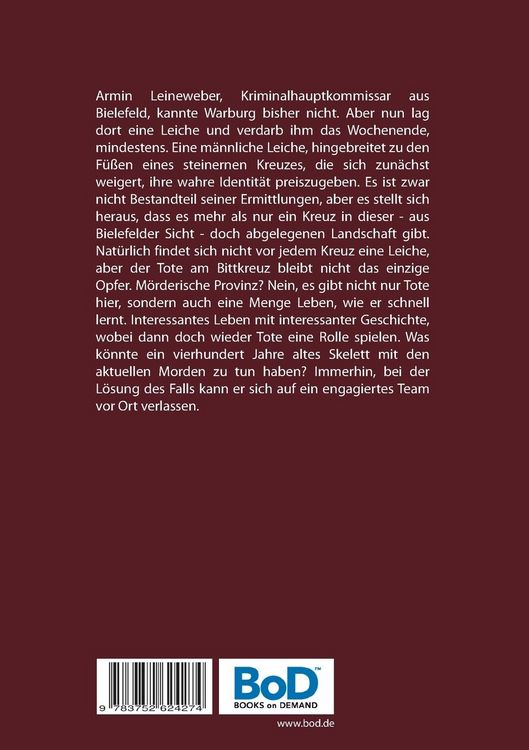 Produktbild: Drei Kreuze - Ein Warburg Krimi