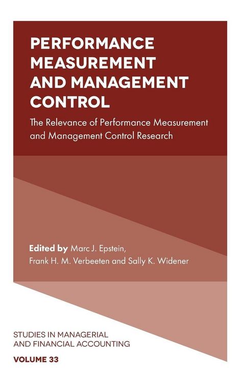 Produktbild: Performance Measurement and Management Control