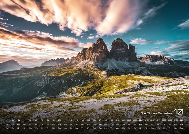 Produktbild: S&uuml;dtirol - eine Reise durch bezaubernde Landschaften - 2027 - Kalender DIN A2