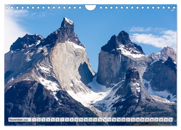 Produktbild: Chile - Facetten landschaftlicher Vielfalt (Wandkalender 2026 DIN A4 quer), CALVENDO Monatskalender