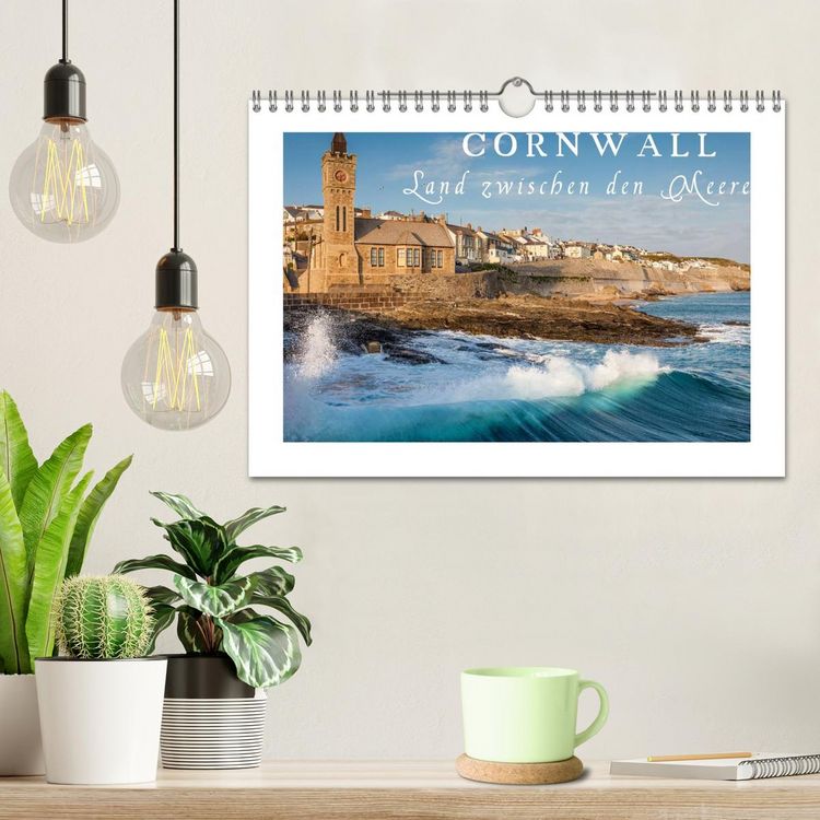 Produktbild: Cornwall - Land zwischen den Meeren (Wandkalender 2026 DIN A4 quer), CALVENDO Monatskalender