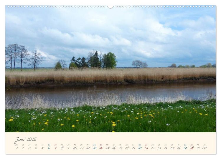 Produktbild: Bremer Blockland - Landleben in der Gro&szlig;stadt (Wandkalender 2026 DIN A2 quer), CALVENDO Monatskalender