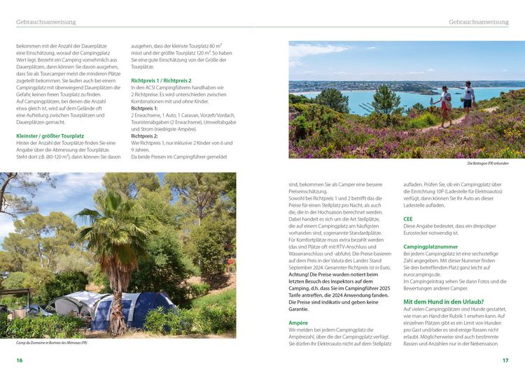 Produktbild: ACSI Campingf&uuml;hrer Europa 2026