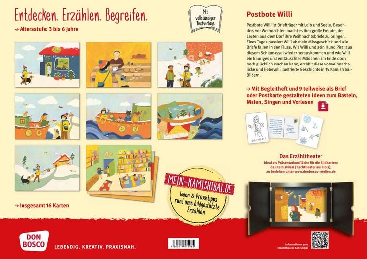Produktbild: Postbote Willi, Pirat und der geheimnisvolle Weihnachtsbrief. Adventskalender.