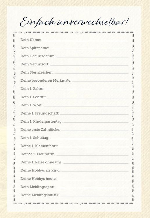 Produktbild: Von null auf 18! Deine Kindheit und Jugend