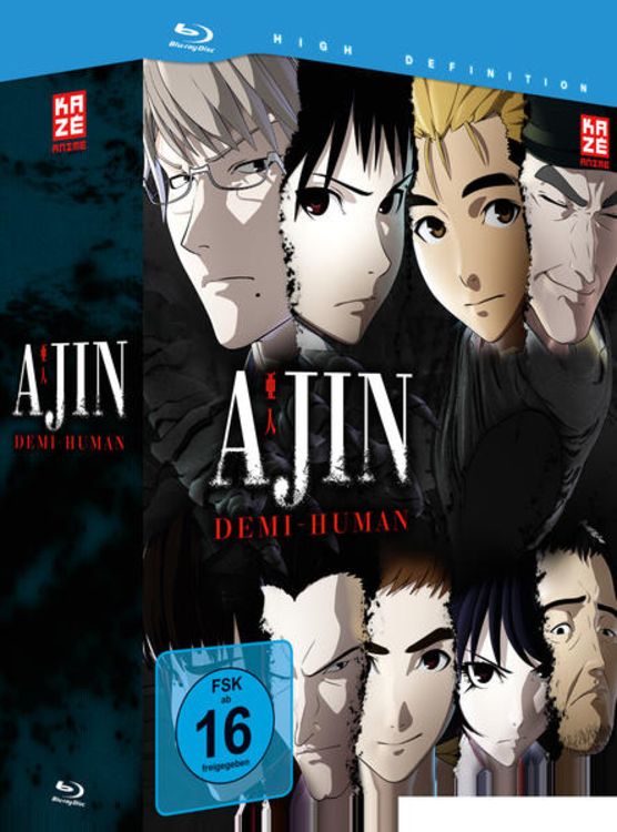 Produktbild: Ajin - Demi-Human - Gesamtausgabe (Staffel 1 und 2) - Blu-ray Box [4 BRs]