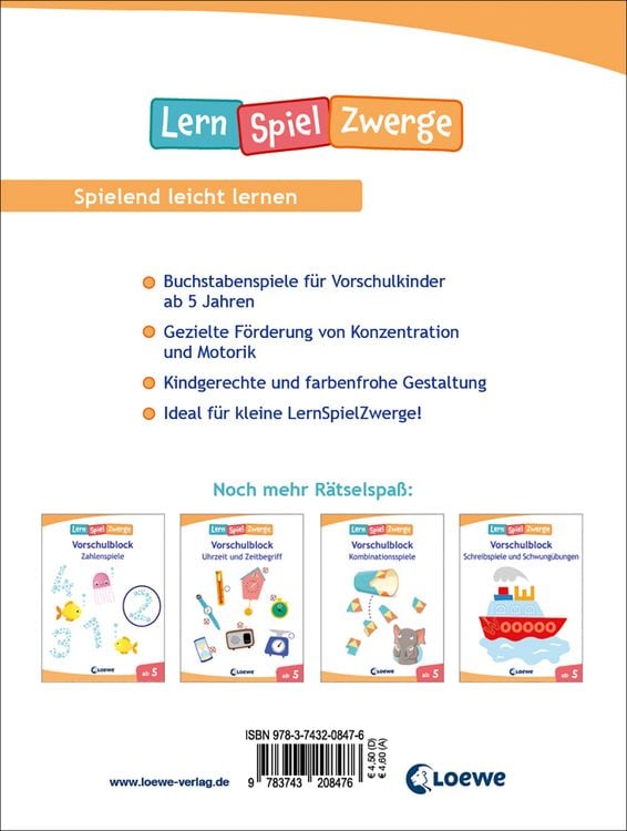 Produktbild: Die neuen LernSpielZwerge - ABC-Spiele