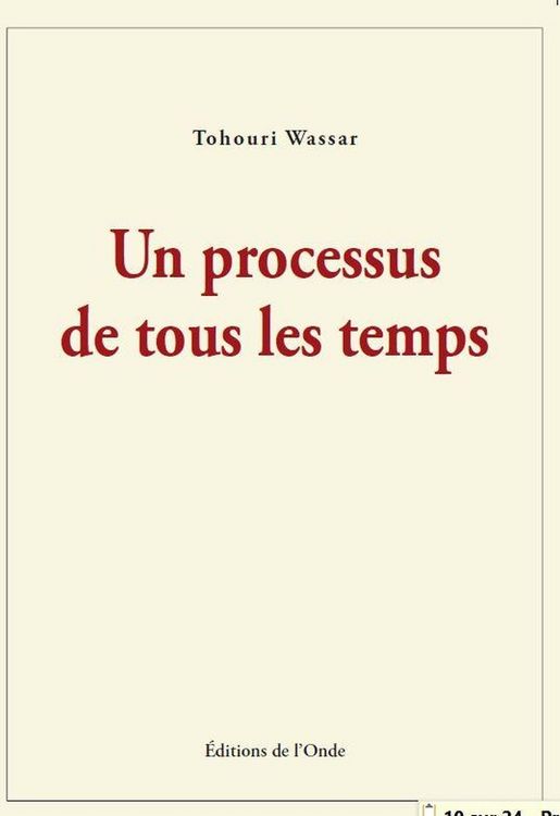 Produktbild: Un processus de tous les temps