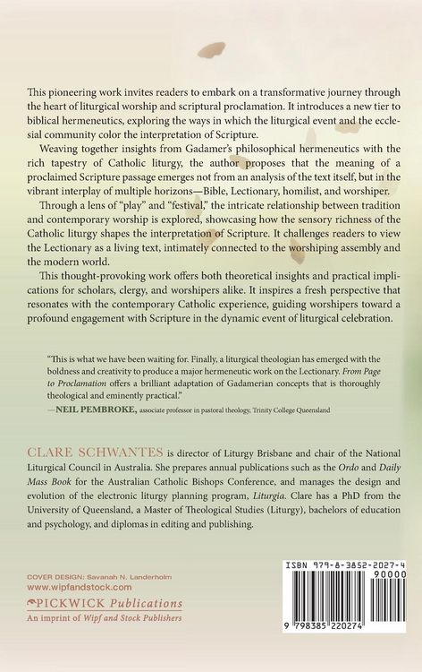 Produktbild: From Page to Proclamation