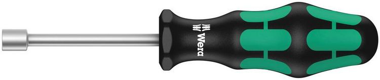 Produktbild: Wera 395 Werkstatt Steckschl&uuml;ssel-Schraubendreher Schl&uuml;sselweite (metrisch): 10 mm Klingenl&auml;nge: 80 mm