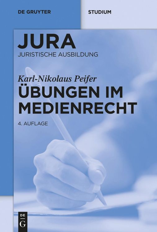 Produktbild: &Uuml;bungen im Medienrecht