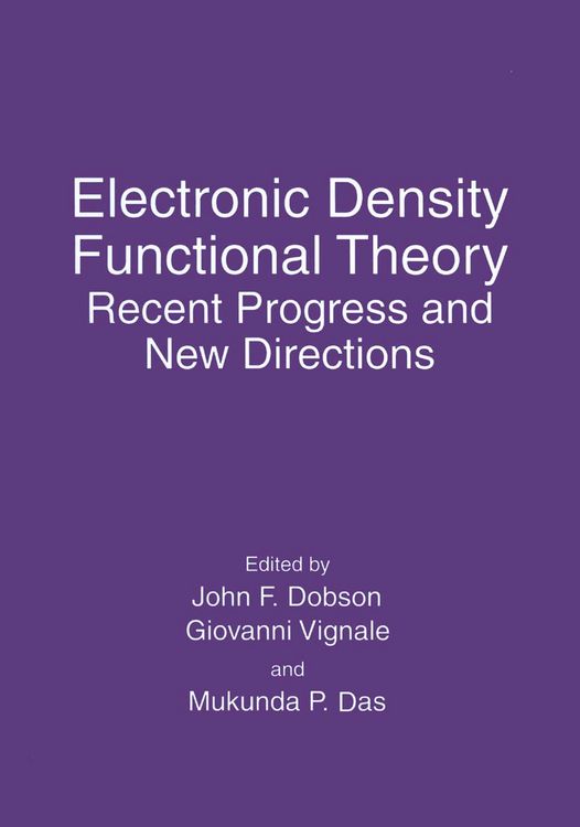 Produktbild: Electronic Density Functional Theory