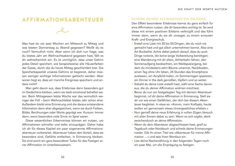 Wenn ein Satz dein Leben verändert