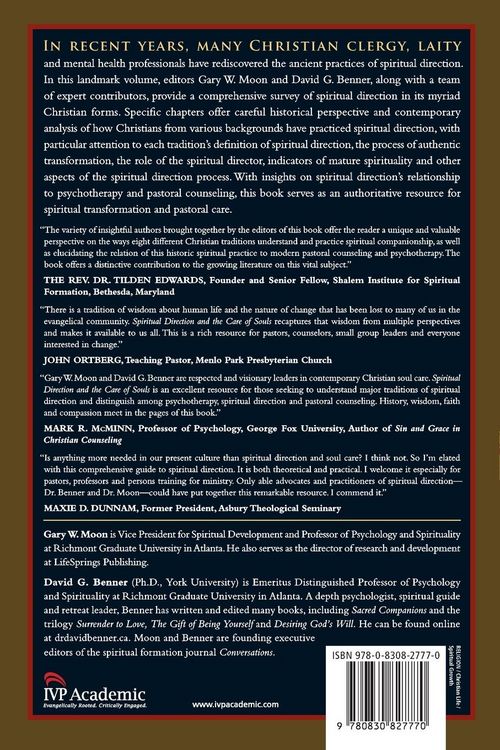 Produktbild: Spiritual Direction and the Care of Souls