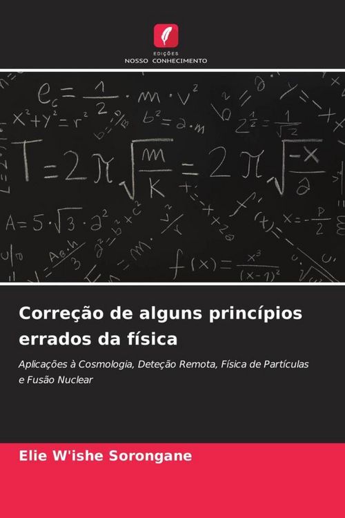 Produktbild: W'Ishe Sorongane, E: Corre&ccedil;&atilde;o de alguns princ&iacute;pios errados d