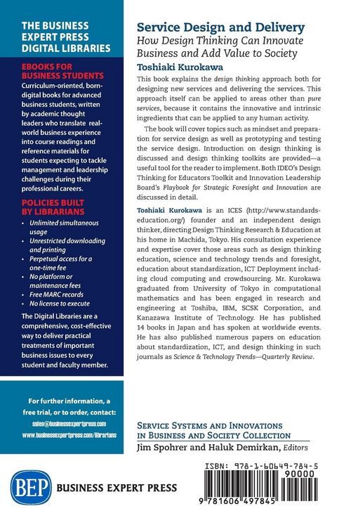 Produktbild: Service Design and Delivery