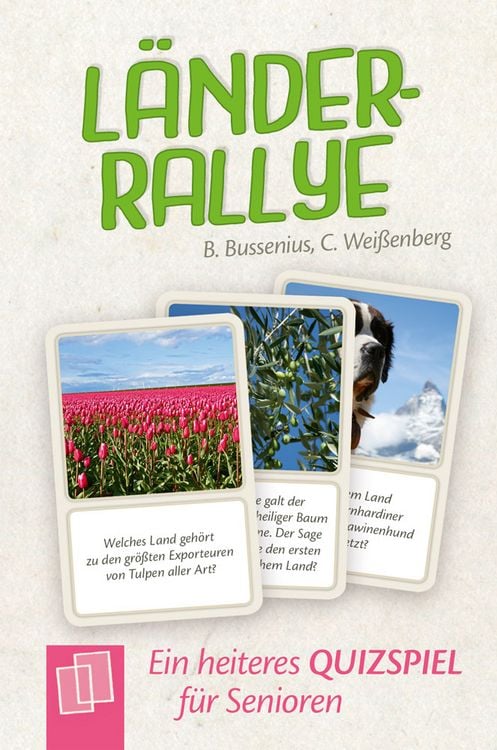 Produktbild: Heitere Quizspiele f&uuml;r Senioren und Seniorinnen: L&auml;nderrallye