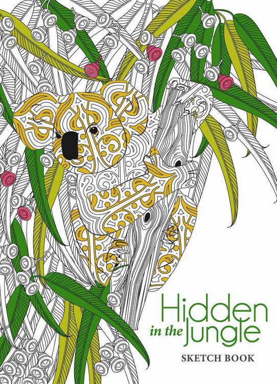 Produktbild: Hidden in The Jungle Sketch Bk