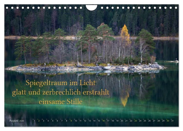 Produktbild: Haiku - Gedichte in 17 Silben (Wandkalender 2026 DIN A4 quer), CALVENDO Monatskalender