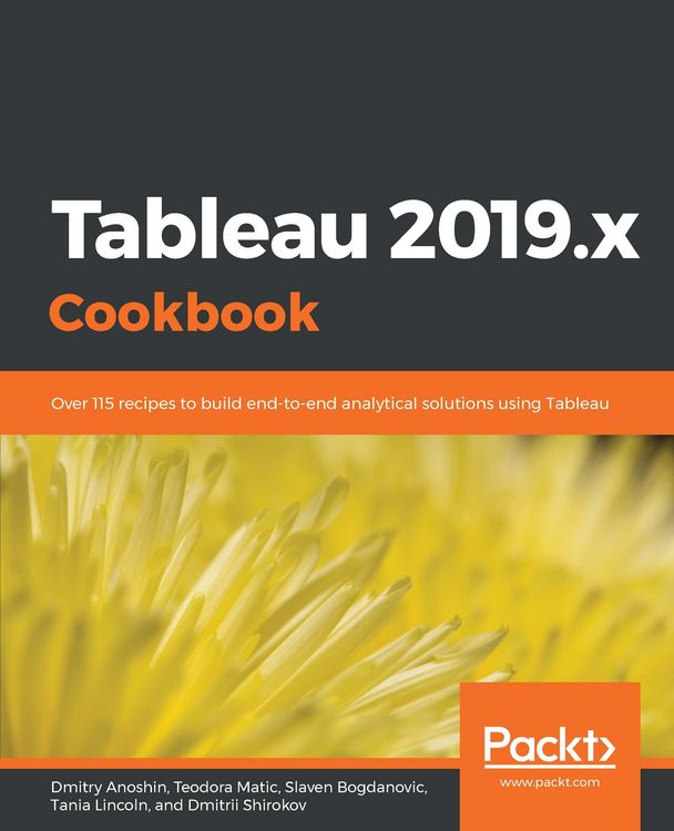 Produktbild: Tableau 2019.x Cookbook