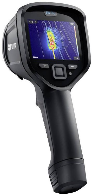 Produktbild: FLIR E8 Pro W&auml;rmebildkamera -20 bis +550&deg;C 320 x 240 Pixel 9Hz Touchscreen